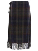 Polo Ralph Lauren Fransen -Fehlende -Wickelrock