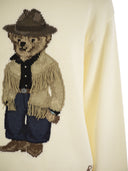 Polo Ralph Lauren Bear Cotton Crew Neck Polo Shirt