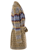 Polo Ralph Lauren Cardigan With Shawl Collar And Belt