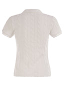 Polo Ralph Lauren Plaited Short Sleeved Polo Shirt