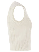 Polo Ralph Lauren, die Baumwoll -Kurzweste gefüllt