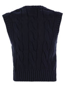 Polo Ralph Lauren, die Baumwoll -Kurzweste gefüllt