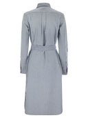 Polo Ralph Lauren Cotton Chemisier mit Gürtel