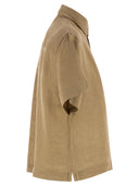 Polo Ralph Lauren linnen shirt met korte mouwen