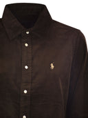 Polo Ralph Lauren Stretch Slim Fit Velvet Shirt
