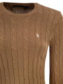 Polo Ralph Lauren Cotton Cable Knit Crew Neck Jumper
