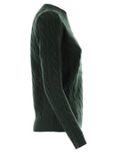 Polo Ralph Lauren Plaited Wool And Cashmere Crew Neck