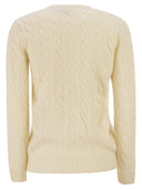 Polo Ralph Lauren Wool And Cashmere Cable Knit Jumper