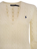 Polo Ralph Lauren Wool And Cashmere Cable Knit Jumper