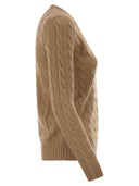 Polo Ralph Lauren Wool And Cashmere Cable Knit Jumper