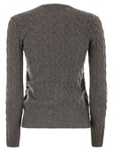 Polo Ralph Lauren Wool e Jumper a maglia via cavo Cashmere