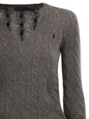 Polo Ralph Lauren Wool e Jumper a maglia via cavo Cashmere