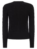 Polo Ralph Lauren Cable Knit Cotton Crew Neck Cardigan