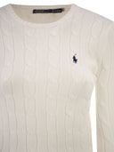 Polo Ralph Lauren Cotton Cable Knit Crew Neck Jumper