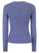 Polo Ralph Lauren Cotton Cable Knit Crew Neck Jumper