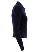 Polo Ralph Lauren Cotton Cable Knit Cardigan With Collar