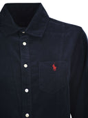 Polo Ralph Lauren A Line Shirt Dress In Corduroy