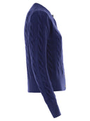 Polo Ralph Lauren Wool And Cashmere Cable Knit Cardigan