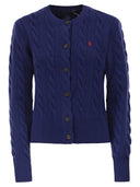 Polo Ralph Lauren Wool And Cashmere Cable Knit Cardigan