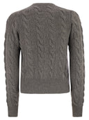 Polo Ralph Lauren Wool And Cashmere Cable Knit Cardigan