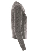 Polo Ralph Lauren Wool And Cashmere Cable Knit Cardigan