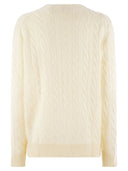 Polo Ralph Lauren Plaited Wool And Cashmere Crew Neck