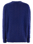 Polo Ralph Lauren Plaited Wool And Cashmere Crew Neck