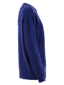 Polo Ralph Lauren Plaited Wool And Cashmere Crew Neck