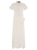 Polo Ralph Lauren Openwork Pique Polo Shirt Dress