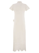 Polo Ralph Lauren Openwork Pique Polo Shirt Dress