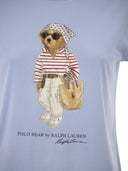 Polo Ralph Lauren Cotton T Shirt With Polo Bear Print