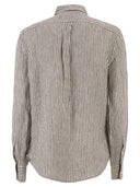 Polo Ralph Lauren Classic Fit Striped Linen Shirt