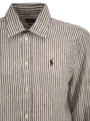 Polo Ralph Lauren Classic Fit Striped Linen Shirt
