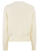 Polo Ralph Lauren Cotton Jumper With Intarsia Polo Bear