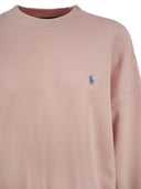 Polo Ralph Lauren Cotton Blend Sweatshirt With Embroidered Logo