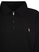 Polo Ralph Lauren Half Zip Collared Sweatshirt
