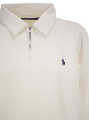 Polo Ralph Lauren Half Zip Collared Sweatshirt