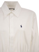 Polo Ralph Lauren Cotton Shirt Dress With Drawstring Waist