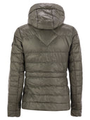 Canada Gans Zypresse mit Kapuze -Down -Jacke