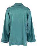 Max Mara Vasaio Silk Satin Pyjama Shirt