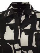 Max Mara Carella Printed Organza Shirt