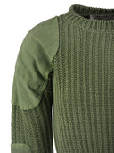 Max Mara Abisso1234 Ribbed Cotton Crop Jumper