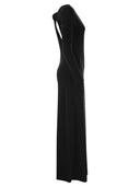 Sportmax Cartone Asymmetrical Jersey Dress