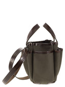 MAX MARA GARDENCA BASXS Giardiniera Mini Canvas e tote bag in pelle