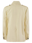 Weekend Max Mara Bacca Cotton And Linen Safari Jacket
