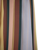 Weekend Max Mara Fagus plissert skjørt i trykt twill