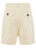 Weekend Max Mara AFA1234 Katoen- en linnen Bermuda -shorts
