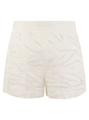 Max Mara Studio Edmond Embroidered Cotton Shorts