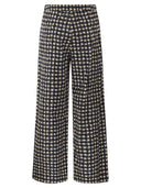S Max Mara Scacco Cotton Poplin Trousers