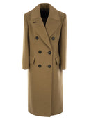 Max Mara Certo podwójny płaszcz w kaszmirze, wielbłąda i wełnie